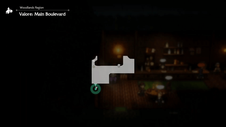 Octopath Traveler 0 - Blue Chest Treasure Location