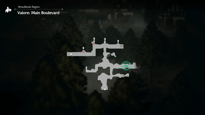 Octopath Traveler 0 - Paprika x1 Treasure Location