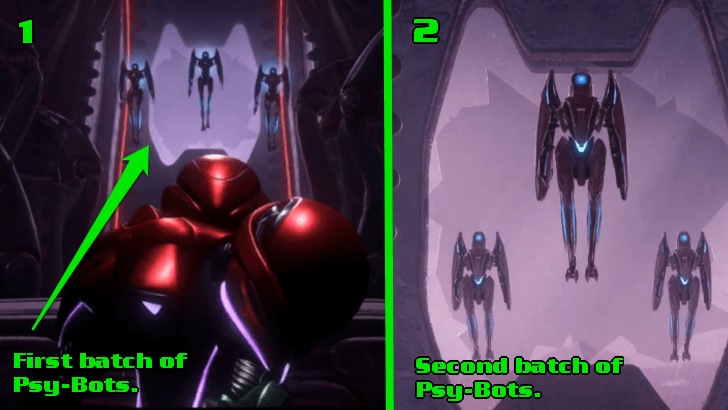 Defeat the Psy-Bot Soldiers