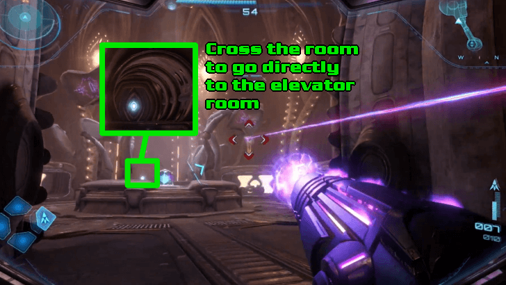 Cross the Room for the Next Elevator