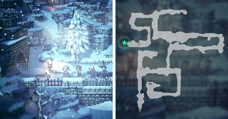 Subterranean Snow Ruins Entrance