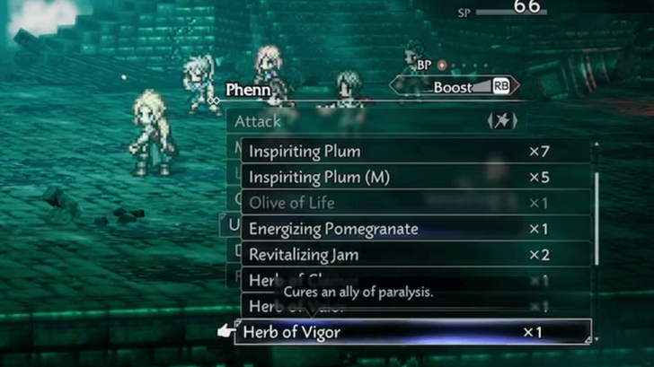 Herb of Vigor Item