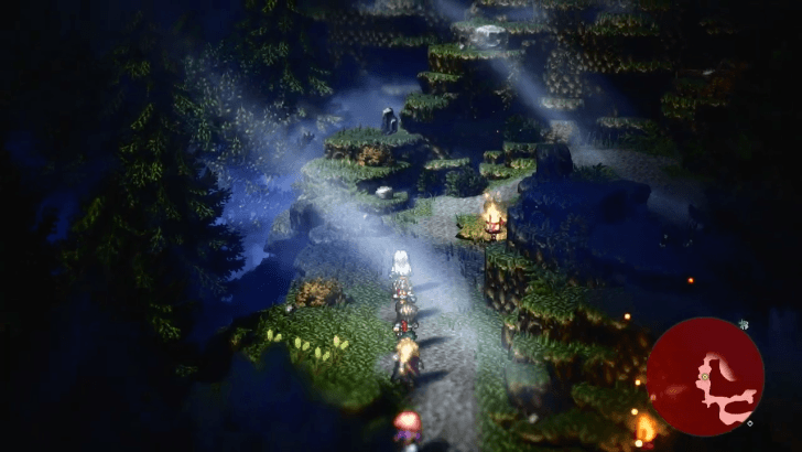 Head North to Reach the Villa