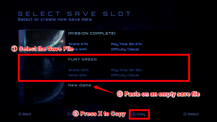 Metroid Prime 4 Beyond - How to Copy Save Files