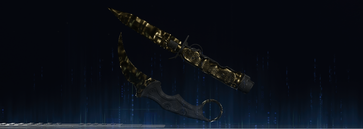 Molten Gold (Ballistic Knife) Camo