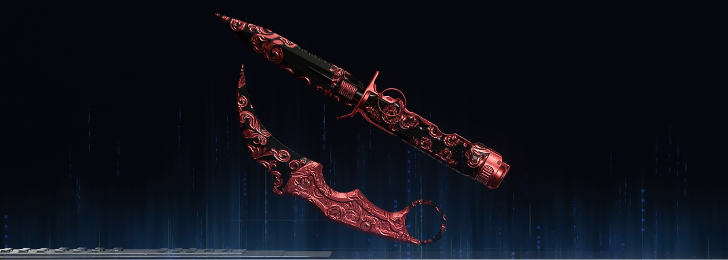 Vermilion Cypher (Ballistic Knife) Camo