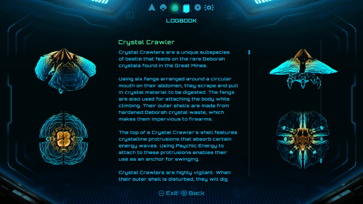 Crystal Crawler Full Logbook Scan