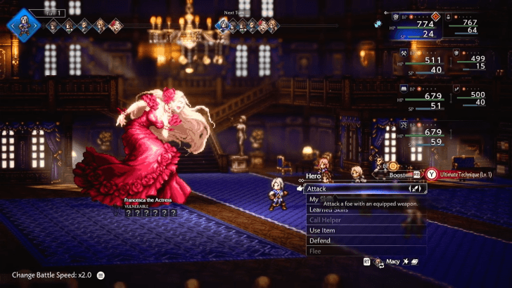 Francesca the Actress