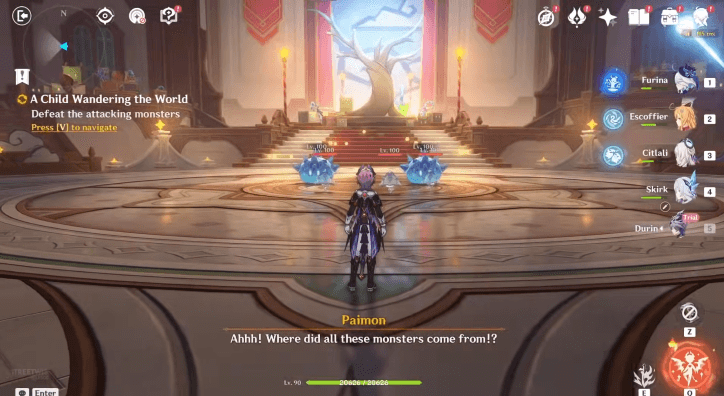 Genshin - Defeat the Monsters