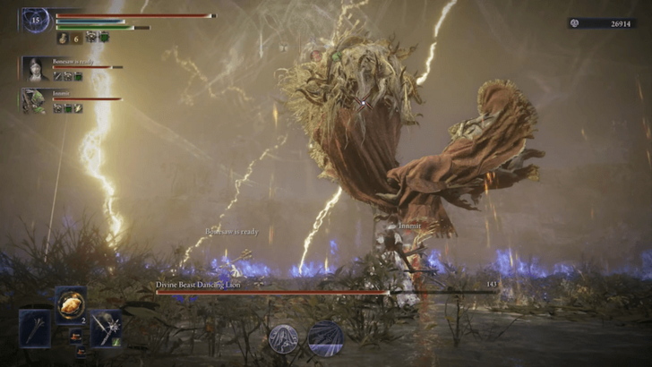 Dancing Lion Lightning Strikes