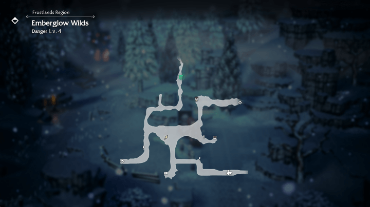 Octopath Traveler 0 - 340 Leaves Treasure Location