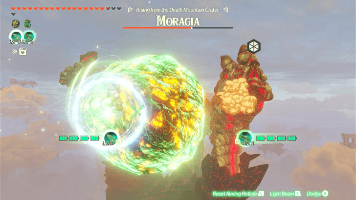 Deflecting a Boulder Back to Moragia