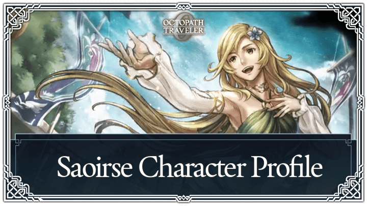 Octopath Traveler 0 - Saoirse Top Banner