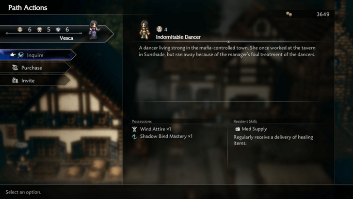 Inquire a Potential Resident