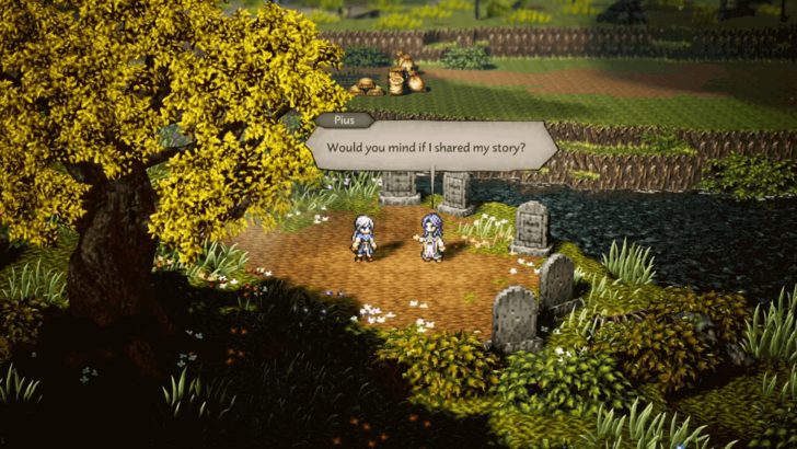 Pius in Wishvale Graveyard