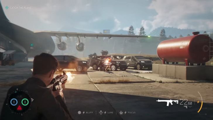 007 First Light James Bond Shooting Enemies