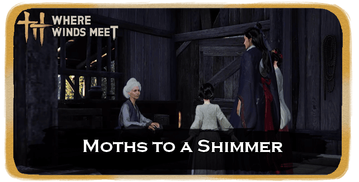 Moths to a Shimmer Banner