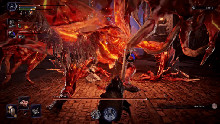 Demon Prince Hit the Back