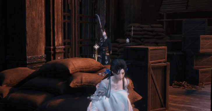 Where Winds Meet - Hide Behind Crates