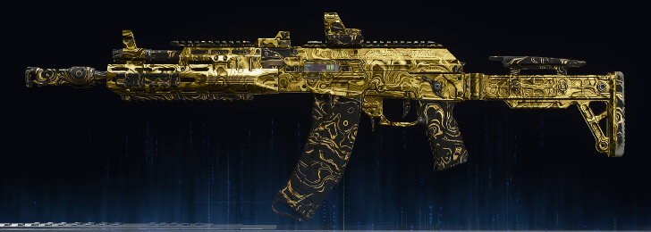 Golden Damascus (AK-27) Camo