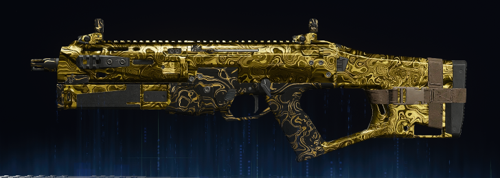 Golden Damascus (Dravec 45) Camo