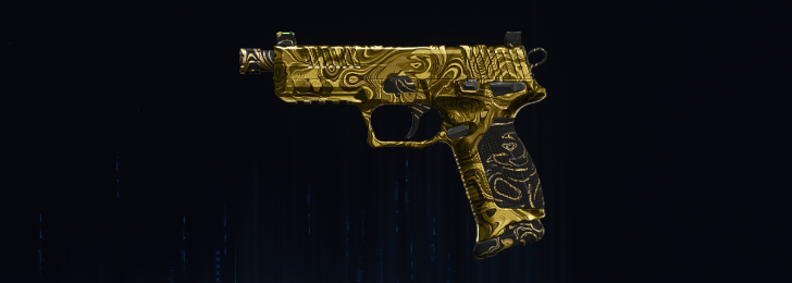 Golden Damascus (Jäger 45) Camo