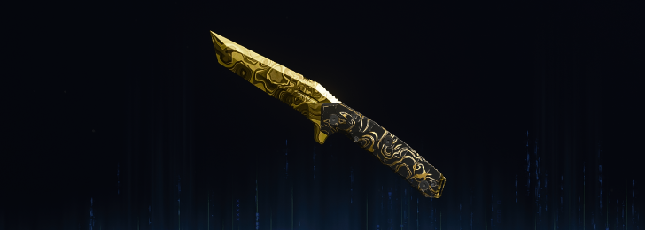 Golden Damascus (Knife) Camo