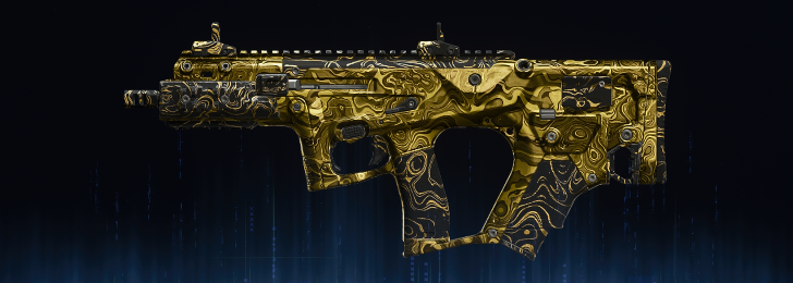 Golden Damascus (Razor 9mm) Camo
