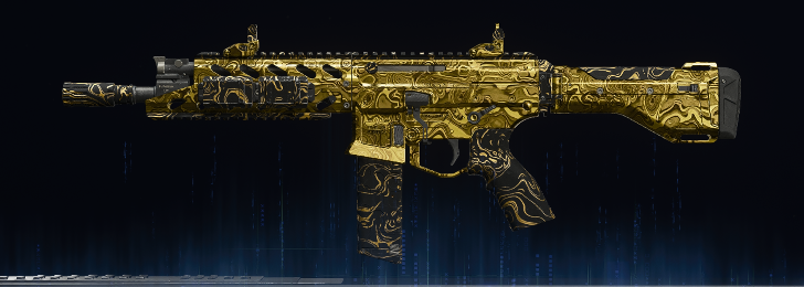 Golden Damascus (Peacekeeper MK1) Camo