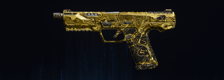 Golden Damascus (Velox 5.7) Camo