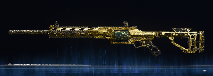 Golden Damascus (Warden 308) Camo