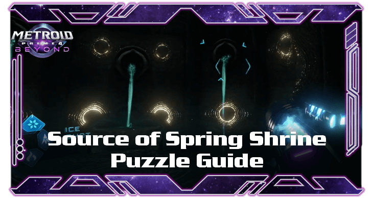Metroid Prime 4 Beyond - Source of Spring Shrine Puzzle Solution