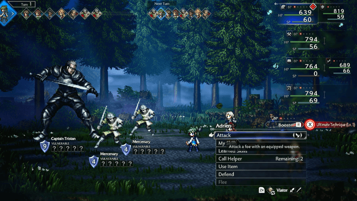 Two Rows of Party Members