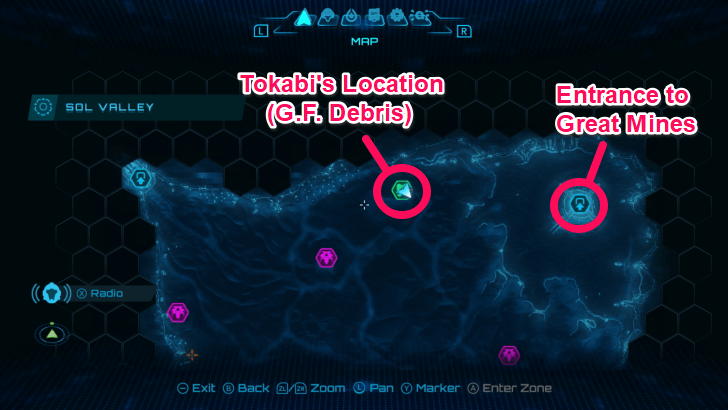 Tokabi Location North