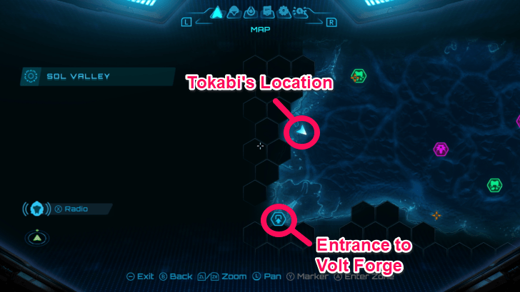 Tokabi Location Southwest