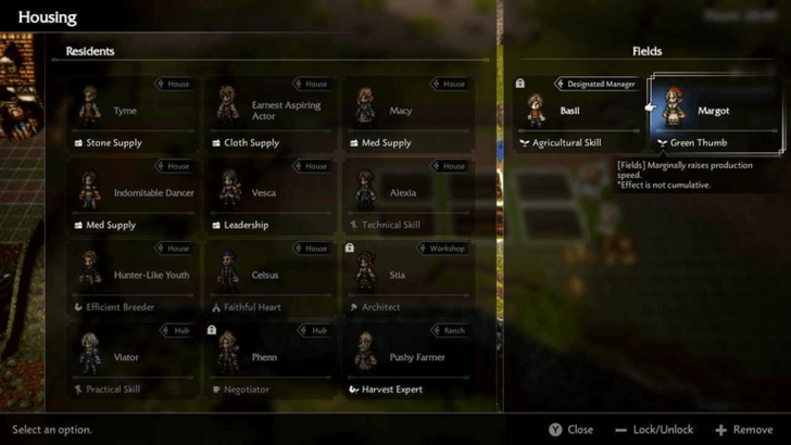 Assign Residents to the Fields