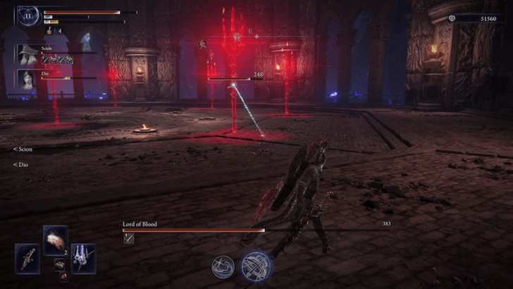 Mohg Shoot Red Pillars