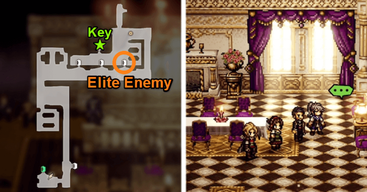 Herminia Manse Key Map