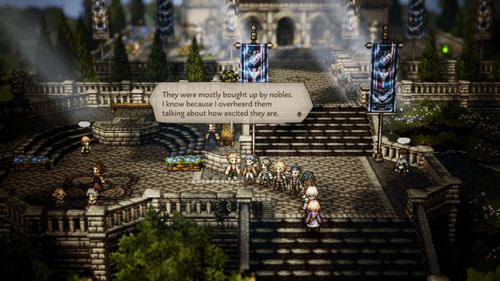 Speak to the Man in the Plaza