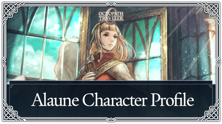Octopath Traveler 0 - Alaune Top Banner