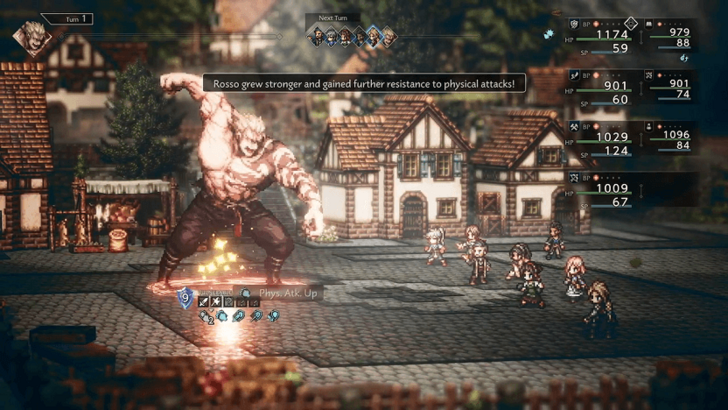 Rosso Resistance Buff