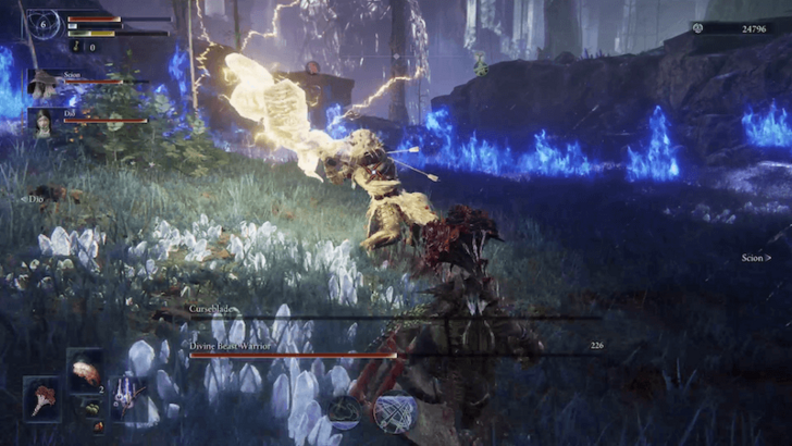 Curseblade and Divine Warrior Beast Clear Skies