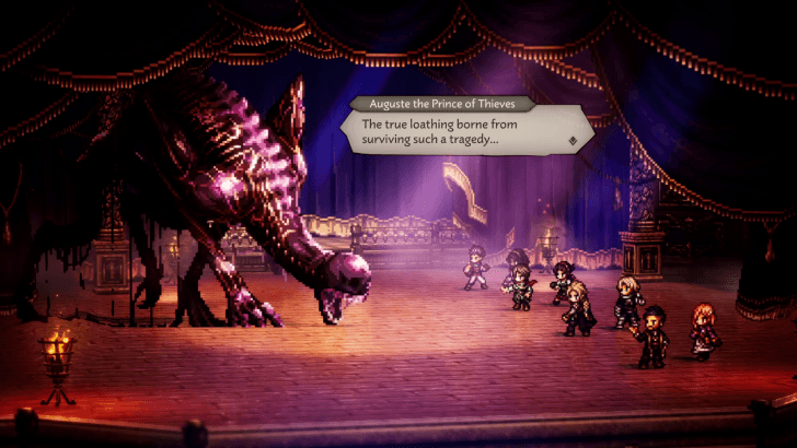 Defeat Auguste the Prince of Thieves