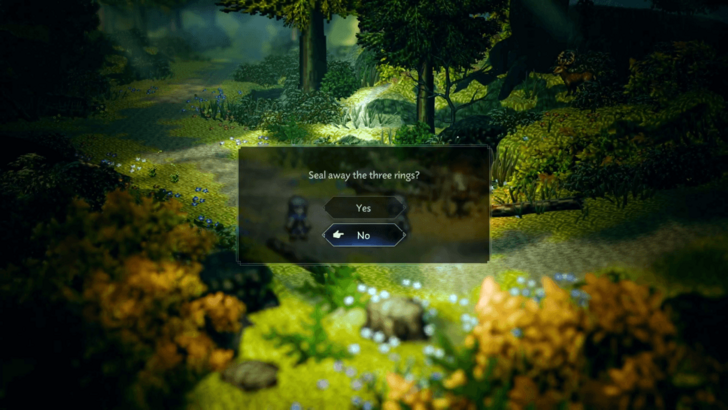 Seal the Three Rings Choice