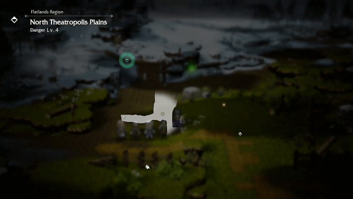 Octopath Traveler 0 - Flower x4 Treasure Location