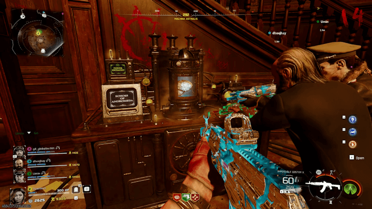 Interact with the perfusion machine