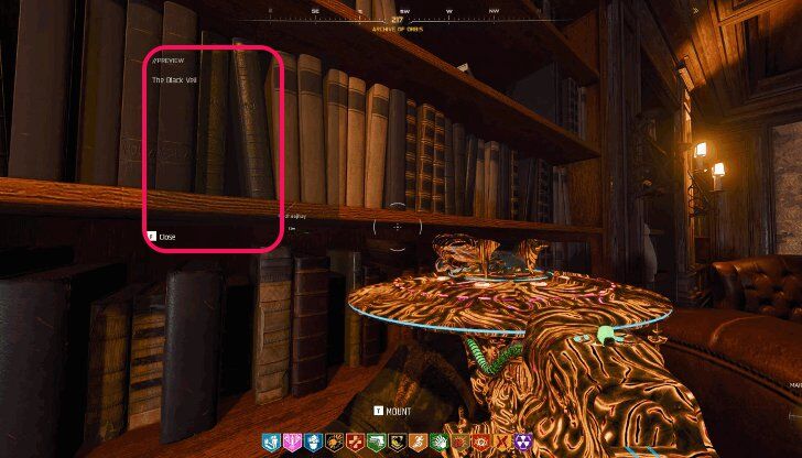 Preview book shelves