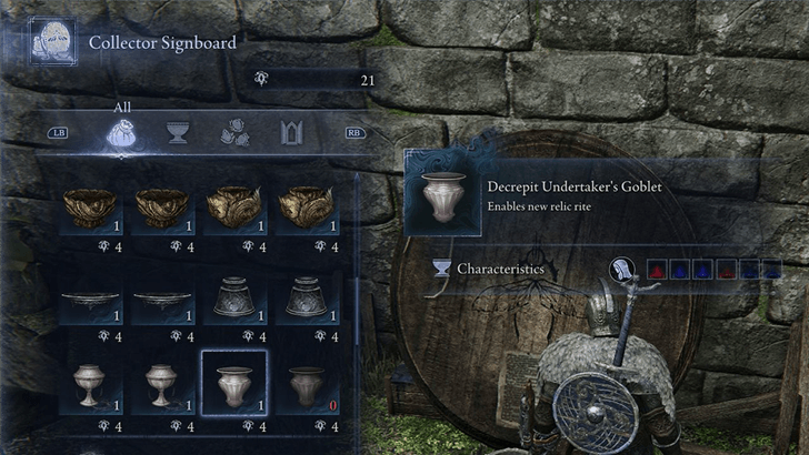 Undertaker and Scholar Collector Signboard Vessles