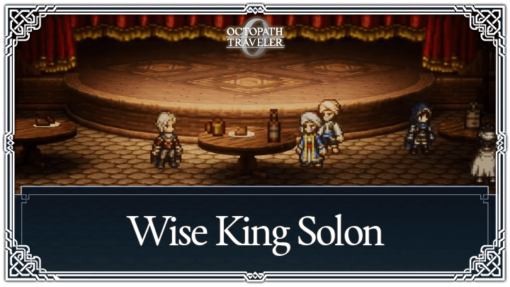 Wise King Solon Walkthrough