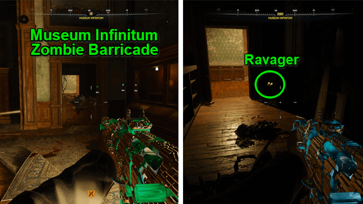 Zombie Barricade Museum Infinitum